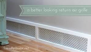 Do you ever start a small task and it turns into a really large makeover job? 10 Diy Return Air Vent Covers With A Cool Look Shelterness