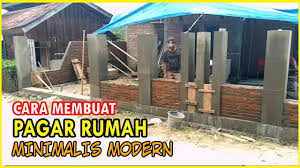 Maybe you would like to learn more about one of these? Cara Membuat Pagar Rumah Model Minimalis Modern Bagian 3 Youtube