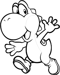 Cute yoshi coloring page free printable coloring pages. Yoshi Coloring By Blistinaorgin On Deviantart 812996 Png Images Pngio