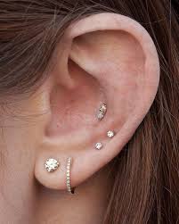 Diamond Earring Carat Size Chart Beautiful 28 Best Piercing
