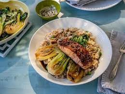 Soy Molasses Salmon Recipe Food Network Recipes Salmon Recipes Brown Recipe