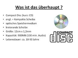 Ohne diese erfindung hätten wir ein problem, wenn es dunkel wird. Compact Disc Cd Ppt Video Online Herunterladen