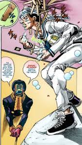 Shukabi On Twitter I Color The First Panel Of This Scene Jojosbizarreadventure Jojolion Jjba Manga I'd prefer pages like the us part 3 volumes or the jojonium's pages. i color the first panel of this scene
