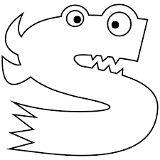 In this section we have collected coloring that help kids master the alphabet, learn numbers and, most importantly, learn how to write neatly. Letter S Coloring Page Babadoodle