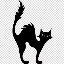 Maybe you would like to learn more about one of these? Halloween Silhouette Cat Clipart Halloween Cat Illustration Transparent Clip Art