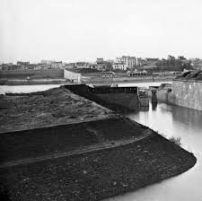 Guerre De 1870 1871 Bastion 68 7e Secteur Fortifications De La Seine Poterne De Javel Photographie D Hippolyte Blanc Paris Ville Photographie Porte Paris