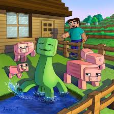 Minecraft Fan Arts Minecraft Channel Personajes De Juegos Frikadas Videojuegos