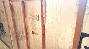 Stand up the wall frame and slide it beneath the beam. Rigid Foam Board Insulation Between Studs