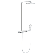 Get 5% in rewards with club o! Grohe Rainshower Smartcontrol Duschsystem Mit Thermostatbatterie Fur Die Wandmontage Festpreisbad