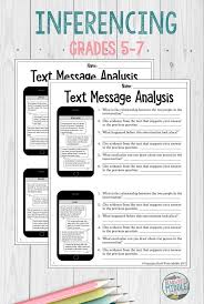 Middle School Students Will Practice Making Inferences And Drawing Conclusions From Text Messages In Th Middle School Reading Reading Classroom Citing Evidence