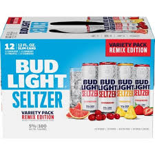 It says nothing about the carbs. Bud Light Hard Seltzer Remix Variety Pack 12pk 12 Fl Oz Slim Cans Target