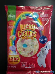 2000 calories a day is used for general nutrition advice. Spotted Pillsbury Limited Edition Lucky Charms Cookie Dough The Impulsive Buy