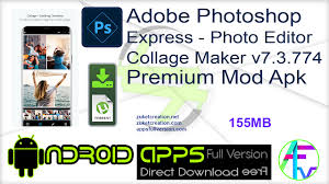 You can use premium features in the app without subscribing to the premium plan. Adobe Photoshop Express Photo Editor Collage Maker V7 3 774 Premium Mod Apk Free Download