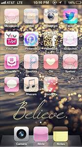 No Need To Jailbreak Create Cute Iphone App Shortcuts For Home Screen Using Cocoppa App Just Don T Delete Your Origina Iphone Apps Phone Themes Iphone Hacks