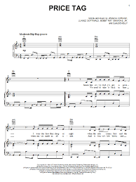 (lyrics are provided purely for educational. Jessie J Price Tag Feat B O B Sheet Music Pdf Notes Chords Pop Score Piano Vocal Guitar Right Hand Melody Download Printable Sku 82445