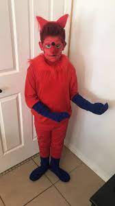 The Fox In Socks Costume Made For Dr Seuss Character Day Dr Seuss Week At School Halloween Costumes For Kids Dr Seuss Week Halloween Kids