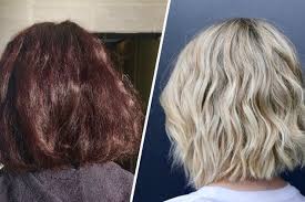 The ash blonde highlights lighten up the bob haircut while those perfect beachy waves frame all these deliciously warm tones. How My Colorist Fixed My Biggest Hair Dye Mistake Ever Allure
