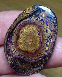 Boulder Opal From Australia Minerals And Gemstones Rocks And Minerals Crystals