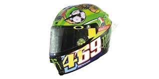 Beberapa komponen motor ini menggunakan material cnc warna hitam, mirip motor motogp petronas yamaha srt tunggangan valentino rossi. Agv Helmet Valentino Rossi Motogp Mugello 2017 Modellauto