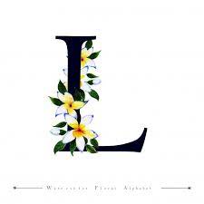 Huge collection, amazing choice, 100+ million high quality, affordable rf and rm images. Alfabeto Letra L Aquarela Floral Background Lettering Alphabet Floral Background Alphabet
