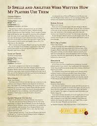 The solar's spell casting ability is charisma (spell save dc 25). Oc If Spells And Abilities Were Written How My Players Use Them Dnd