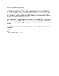 A recommendation letter is typically more specific than a reference letter. 50 Best Recommendation Letters For Employee From Manager
