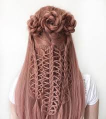 Braided hair style videos and images for long hair types will help you a lot. German Teenager Creates Amazing Braid Hairstyles