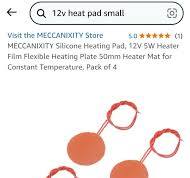What kind of heating pads are suitable for lithium batteries?