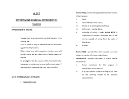 Pdf | in malaysia, the legal and regulatory framework governing islamic capital market industry provides trustee plays an important role in sukuk. Doc Aot Chapter 1 Appointment Retirement Removal Nrafi Maswari Academia Edu