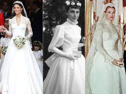 The Most Iconic Wedding Dresses Of All Time Kleid Hochzeit Beruhmte Hochzeitskleider Grace Kelly Hochzeit