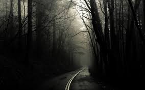 Karanlik Masaustu Hd Siyah Resimleri Hd Wallpapers Scary Backgrounds Scary Wallpaper Forest Road