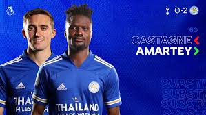 Timothy castagne suffered a suspected broken eye socket after a horrific clash of heads in belgium's opening match of euro 2020. Daniel Amartey Makes Injury Return As Leicester City Win At Tottenham Sportsgoal