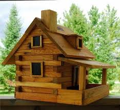 Bird House Kits For Adults Amazon House Of Krumbach Log Cabin Bird Feeder House Of Krumbach Http Www Amazon Com Dp B004w02lwy Ref Cm Sw R P Unique Bird Houses Bird Houses Diy Cool Bird Houses