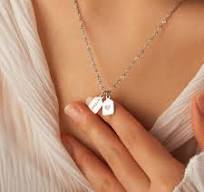 Engraved Silver Small Tag Necklace - Personalized Mini Name ...