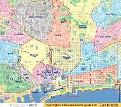 Online tourist map of barcelona with landmarks linked to a photo guide of barcelona city centre, spain. Interactive Barcelona Map Linked To Photos Of City