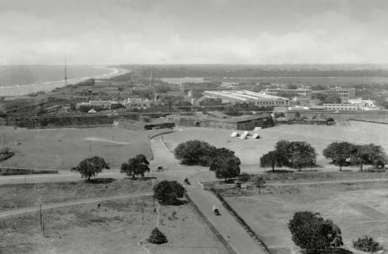 Madras 's Fort St. George, as depicted in sketches from the 18th-century