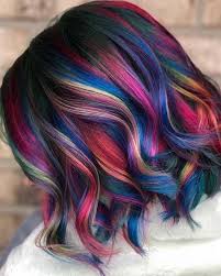 Pin On Rainbow Hair