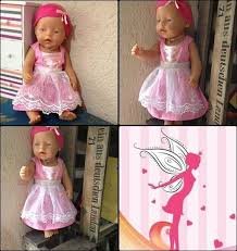 Free Pattern Dirndl Fur Baby Born Wenn Aus Stoff Liebe Wird 3 Born Monster Dukke
