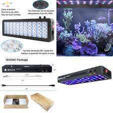 Willscase 165w Led Aquarium Light Full Spectrum Dimmable Lighting Coral Reef Fish Tank