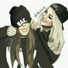 pin by dabo dounya on photo de meilleure amie best friend drawings bff girly pictures dessin en couleur ganesha