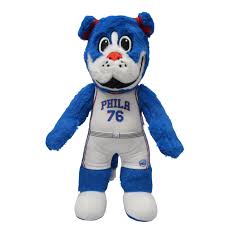 In saints row , there are hot dog and drink cup mascots. Bleacher Creatures Nba Mascot 10 Plush Figure Sixers Franklin Walmart Com Walmart Com