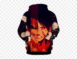 Maybe you would like to learn more about one of these? Eren Yeager Hoodie Attack On Titan 3d Hoodie Anime Boy Wallpaper Hd Cool Hd Png Download 600x600 6638826 Pngfind