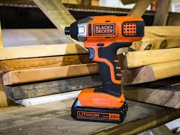 Black And Decker 20v Impact Driver Walmart Black And Decker Impact Driver Kit Bdc120c Review Power Drill Drill Impact Driver