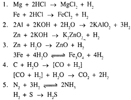 New Simplified Chemistry Class 9 Icse Solutions Study Of The First Element Hydrogen 14 3 Https Www Ap Chemistry Class Chemistry Middle School Chemistry