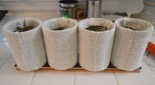 That's because scrapbook paper comes in every if you want more plant/gardening ideas for kids, read discover the best plants for kids and make gardening exciting. Burlap And Tin Can Vase Garland Fox Hollow Cottage
