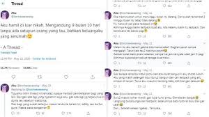 Dan poin terpenting, pernikahan kita terikat waktu, jika benar dia anakku, hak asuh jatuh kepadaku dan kita akan bercerai. aku tidak setuju dengan perjanjian pernikahan ini! kayla menjawab keras. Viral Kisah Mahasiswi Hamil Di Luar Nikah Pacarnya Pelajar Sma Melahirkan Tak Diketahui Orang Tua Tribunnews Com Mobile