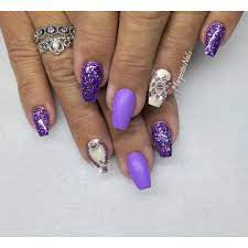 Nail rhinestones will also be in vogue in. Margaritasnailz On Instagram Short Coffin Nails Coffin Nails Designs Coffin Nails Glitter