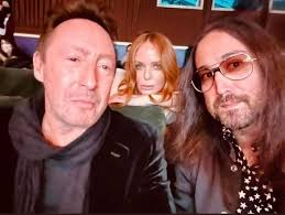 Julian Lennon , Stella McCartney and Sean Lennon. Los Ángeles, CA