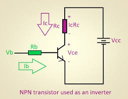 How Is Transistor Used As A Switch Or Inverter Transistors Switch Student