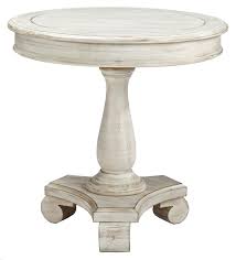 Browse a large selection of accent table designs, including unique occasional tables, coffee tables, console tables and more, in all sizes, shapes and finishes. Signature Design By Ashley Mirimyn 7610954 Round Accent Table With Turned Pedestal Base Pilgrim Furniture City End Tables